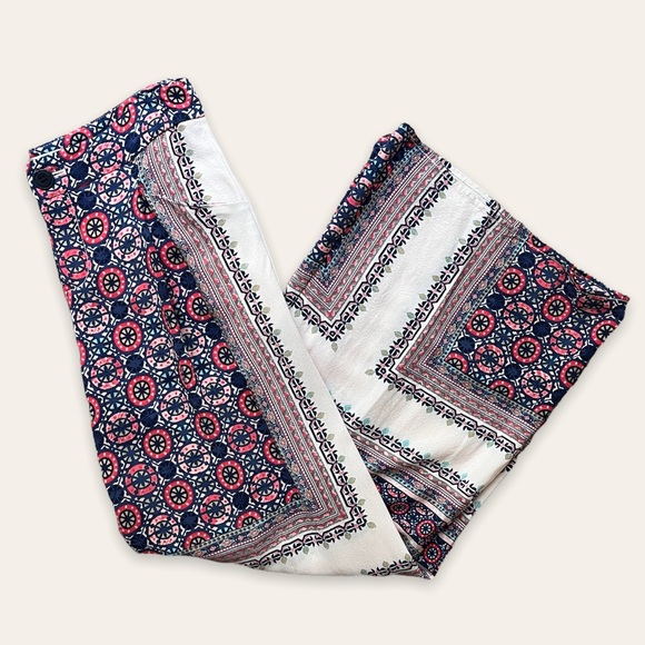 Anthropologie Elevenses Yida Wide Leg Boho Palazzo Pants - Picture 2 of 10